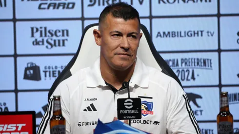 Jorge Almirón tuvo agitadas horas en Colo Colo.