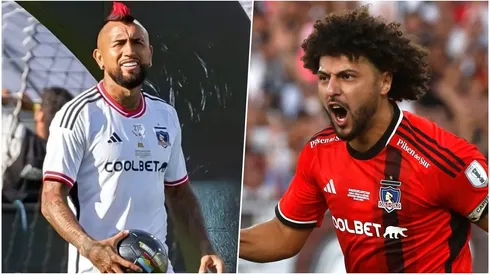 Arturo Vidal y Maximiliano Falcón