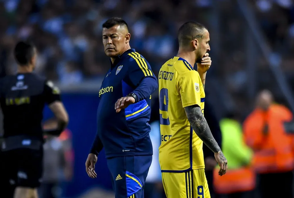 Aseguran que Colo Colo preguntó por la situación contractual de Darío Benedetto, quien en 2023 fue dirigido por Jorge Almirón en Boca Juniors.