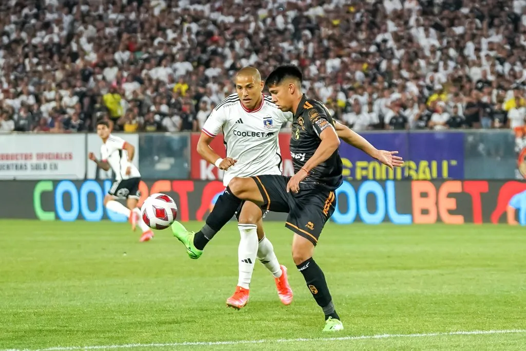 Leandro Benegas enfrentando a Coquimbo Unido. (Foto: Guillermo Salazar/DaleAlbo)