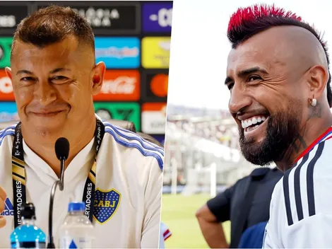 Arturo Vidal llena de elogios a Almirón y le sube el pulgar a su llegada a Colo Colo