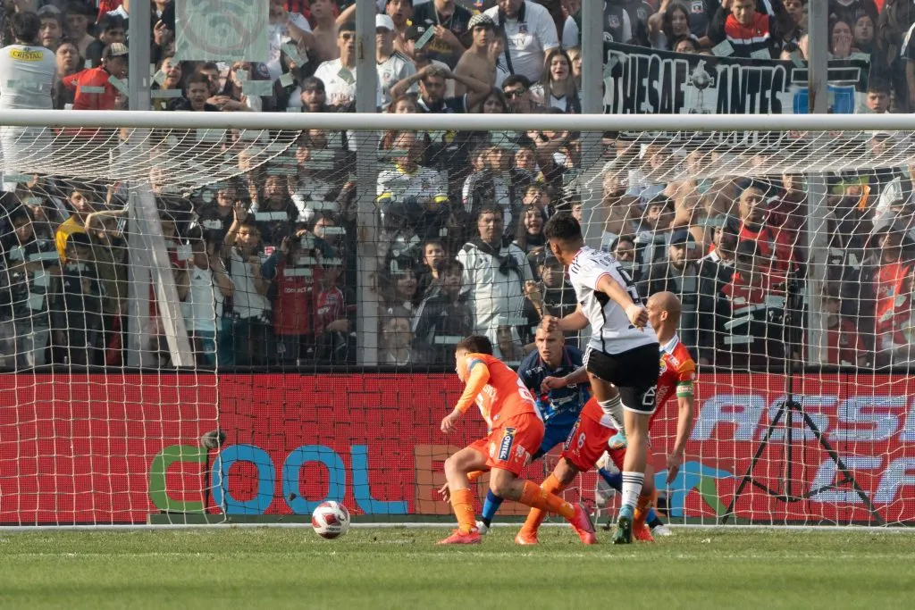 Damián Pizarro le anotó a Cobresal en la goleada 6-0. (Foto: Guillermo Salazar/DaleAlbo)