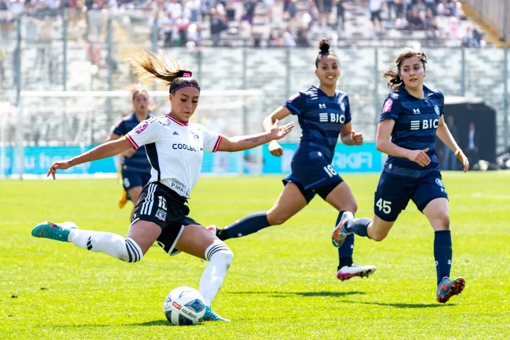 Anaís Cifuentes en el partido frente a Universidad Católica. (Foto: Guillermo Salazar/DaleAlbo)