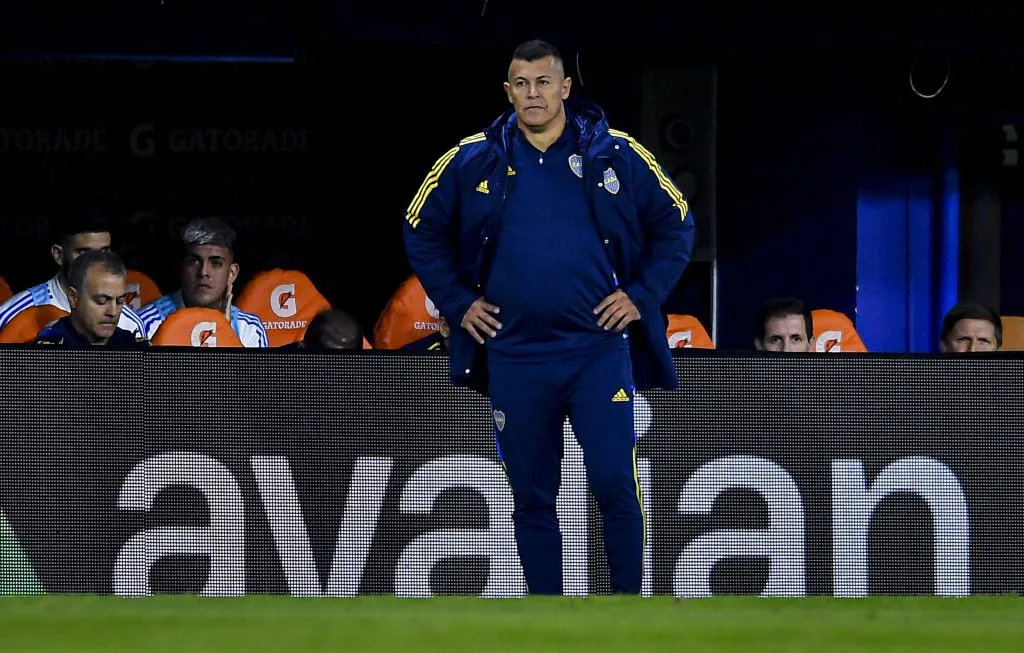 Jorge Almirón renunció a Boca en noviembre, tras perder la final de la Copa Libertadores 2023 | Foto: Getty