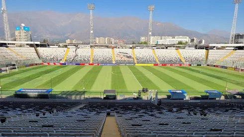 Debut en el Monumental: así está la cancha para partido vs Godoy Cruz.