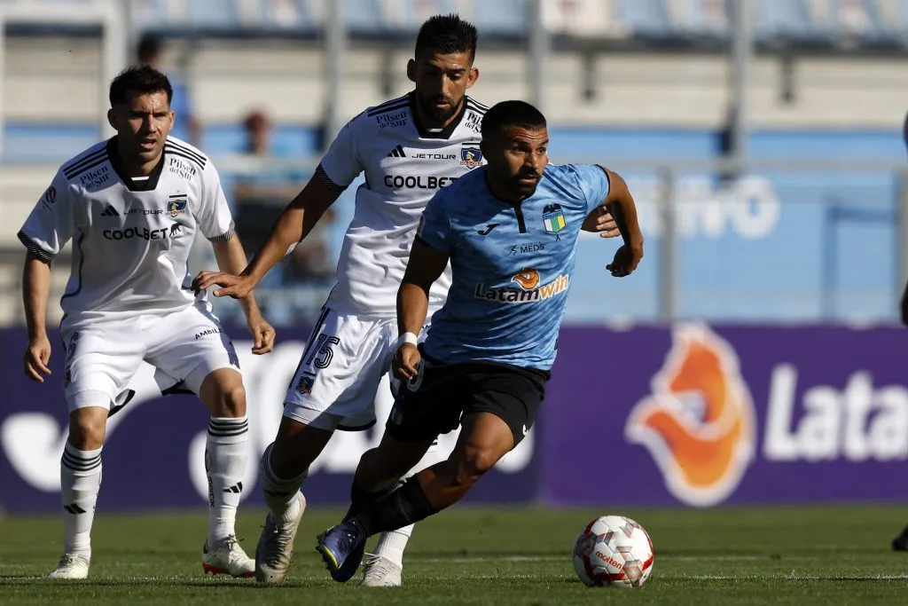 Colo Colo perdió con O’Higgins en su visita a Rancagua. (Foto: Photosport)
