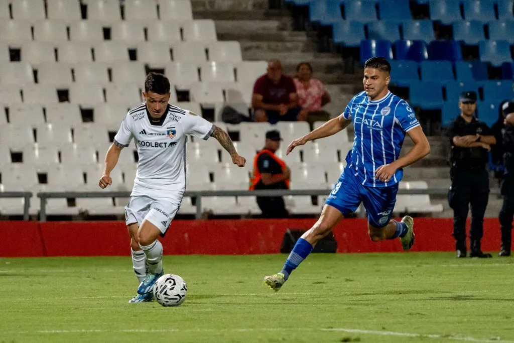 Colo Colo y Godoy Cruz se verán nuevamente las caras, ahora en el Estadio Monumental.Imagen: Guille Salazar/DaleAlbo