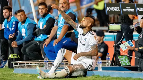 Arturo Vidal se lució dentro y fuera de la cancha.