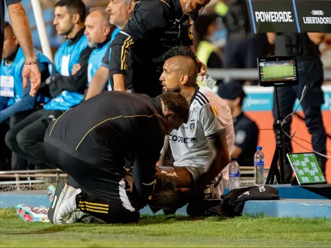 Vidal llamó a la calma tras su pequeña lesión