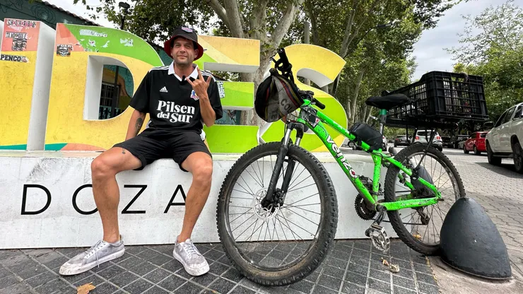 Gabriel Tiznado cuenta cómo fue el viaje de Santiago a Mendoza en bicicleta.