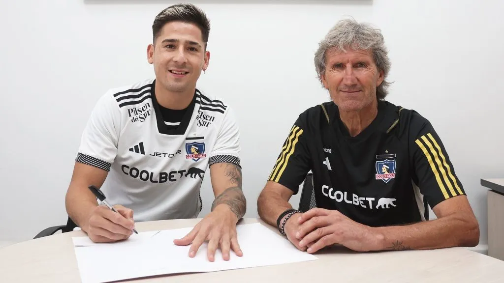 Guillermo Paiva ya es nuevo jugador de Colo Colo | Foto: Colo Colo