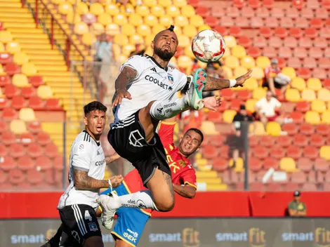 Los tremendos números de Vidal en la victoria de Colo Colo