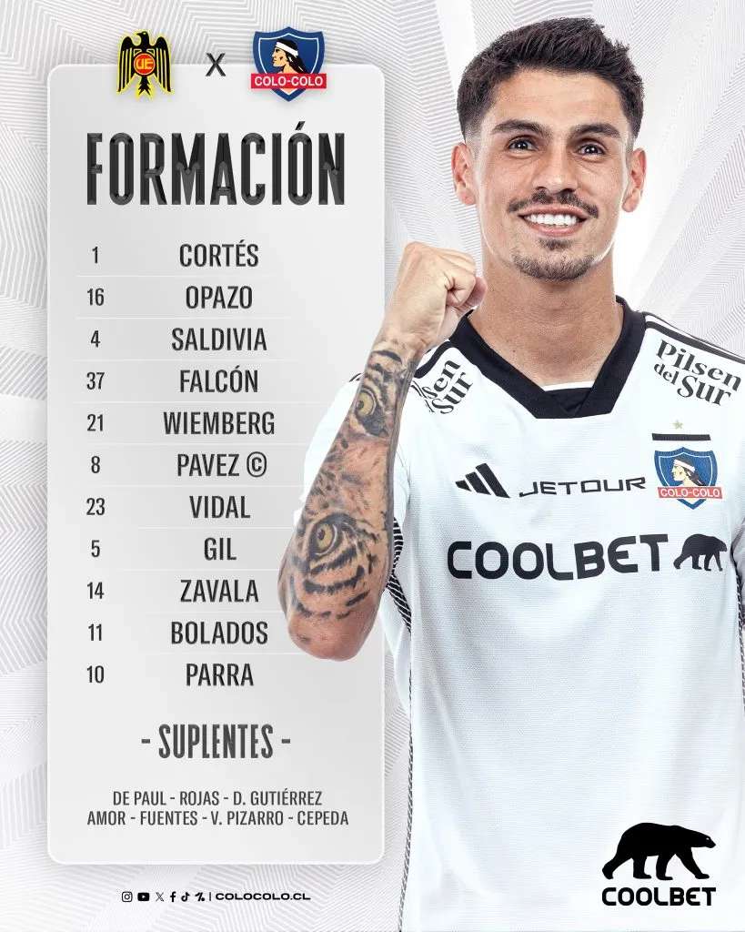 Imagen: Colo Colo Oficial