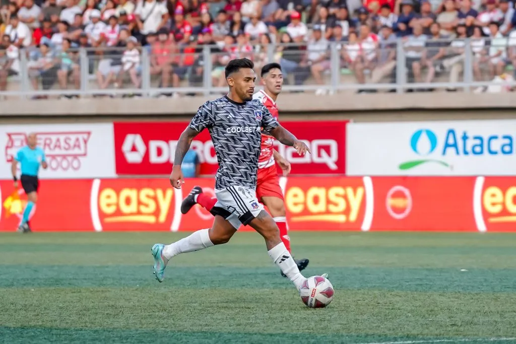 Marcos Bolados será titular en el Colo Colo vs Unión Española. Imagen: Guille Salazar/Dale Albo
