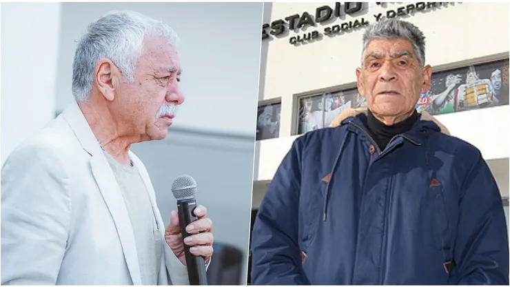 Carlos Caszely llora el fallecimiento de Jorge Toro.