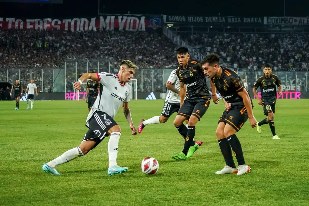 Carlos Palacios se perderá el debut de Colo Colo en el Campeonato Nacional 2024. Imagen: Guille Salazar/DaleAlbo