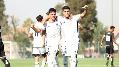 El grupo de Colo Colo en la Copa Libertadores Sub 20.