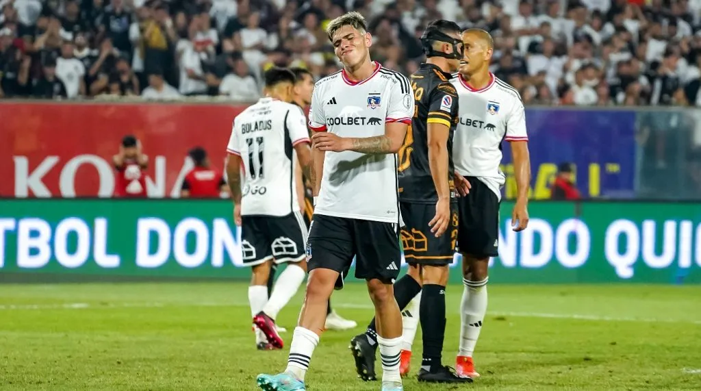 Carlos Palacios es baja en Colo Colo vs Unión Española