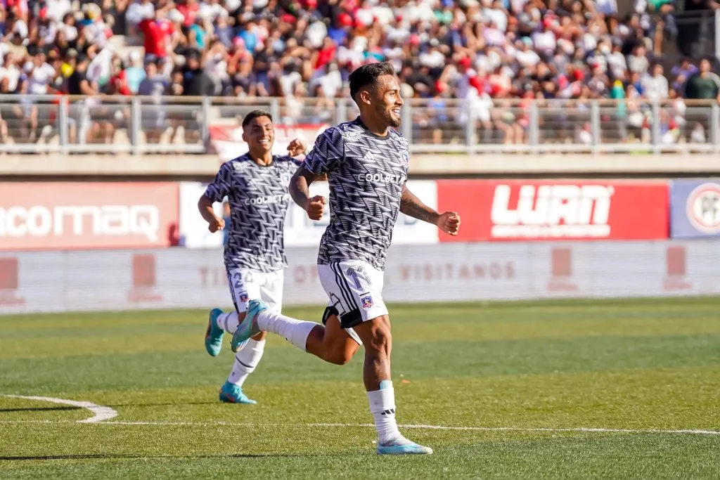 Marcos Bolados ingresó desde el principio en el amistoso entre Colo Colo vs Santiago Morning Imagen: Guille Salazar/DaleAlbo
