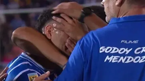 Refuerzo estrella de Godoy Cruz se lesiona a días de enfrentar a Colo Colo.