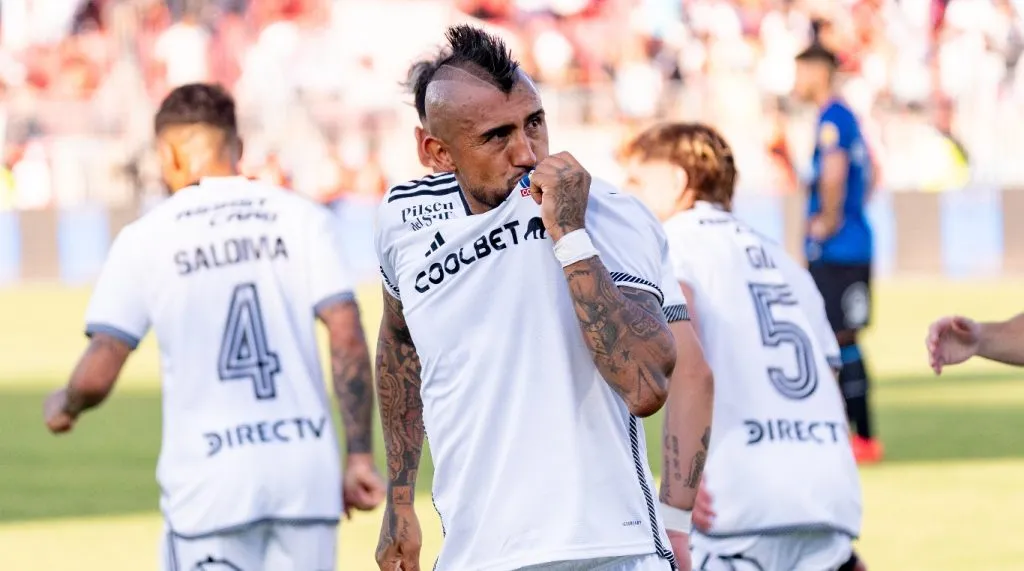 El gran primer tiempo de Arturo Vidal en Colo Colo.