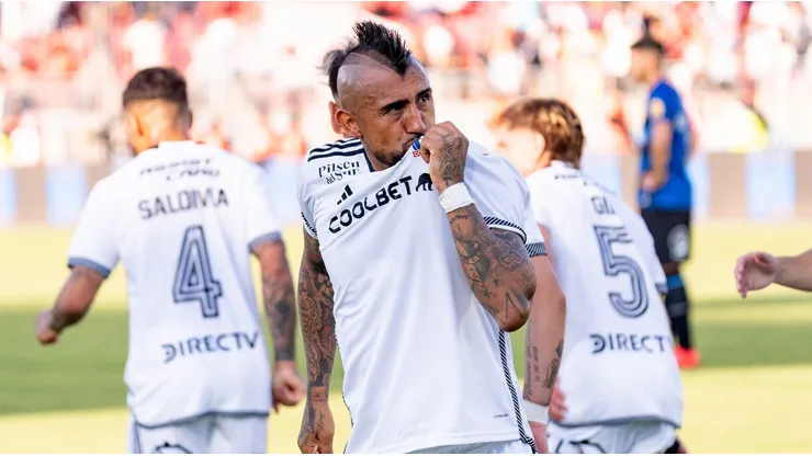 El gran primer tiempo de Arturo Vidal en Colo Colo.