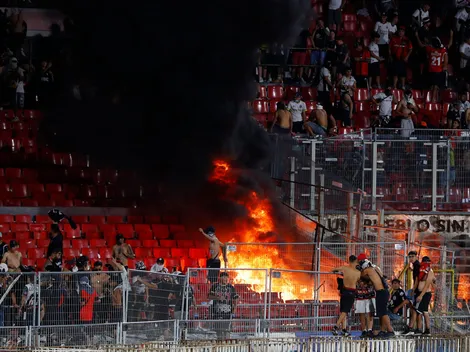 Incidentes suspenden el duelo entre Colo Colo y Huachipato