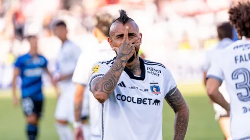 Arturo Vidal marcó en su reestreno con Colo Colo.