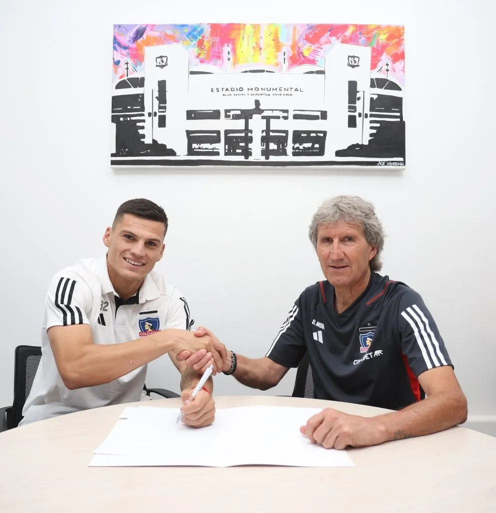 Lucas Cepeda firmó por las próximas cuatro temporadas en Colo Colo.