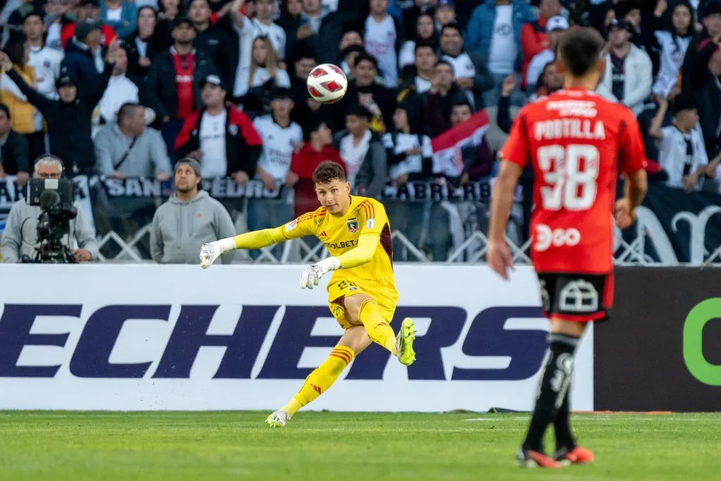 Martín Ballesteros en el amistoso de Colo Colo vs River Plate. (Foto: Guillermo Salazar/DaleAlbo)