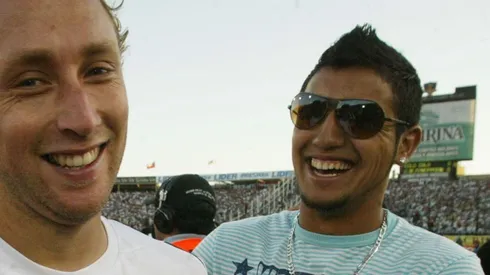 Luis Mena y Arturo Vidal