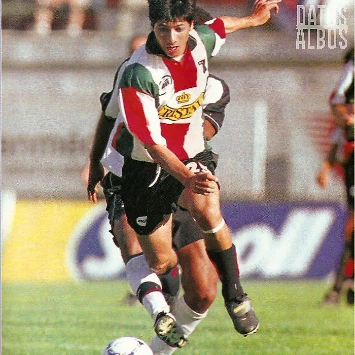 Jaime Valdés en Palestino vs Colo Colo.