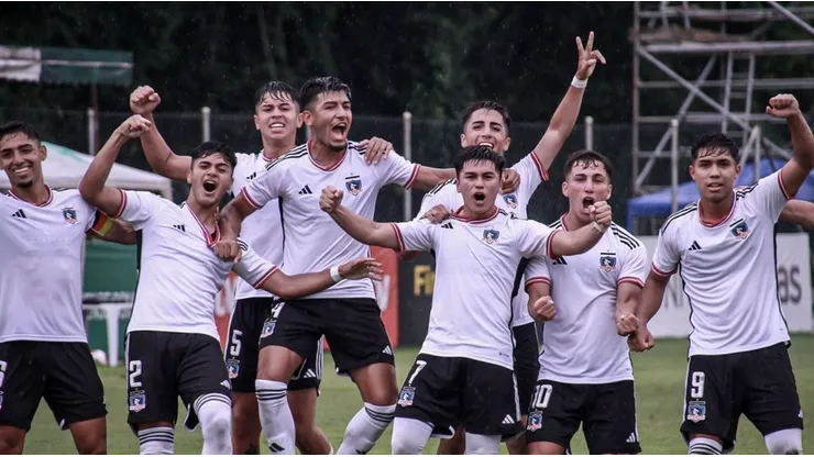 Los partidos que disputará Colo Colo Fútbol Joven en la Copa Futuro.