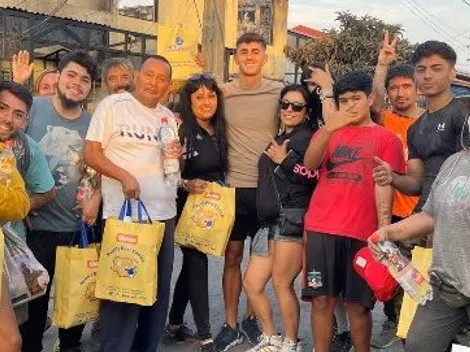 Canteranos de Colo Colo partieron a Viña a repartir ayuda por el incendio