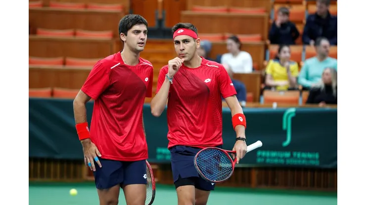 Tomás Barrios y Alejandro Tabilo