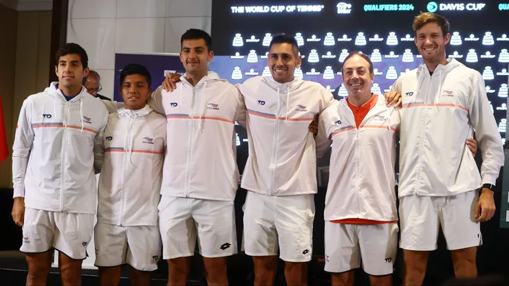Chile juega ante Perú por la Copa Davis 2024.