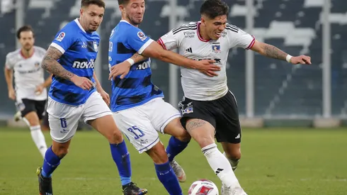 Huachipato jugando ante Colo Colo