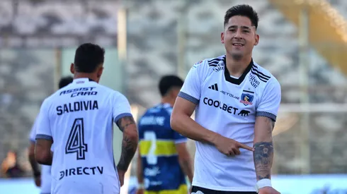 Guillermo Paiva marcó su primer gol con Colo Colo.