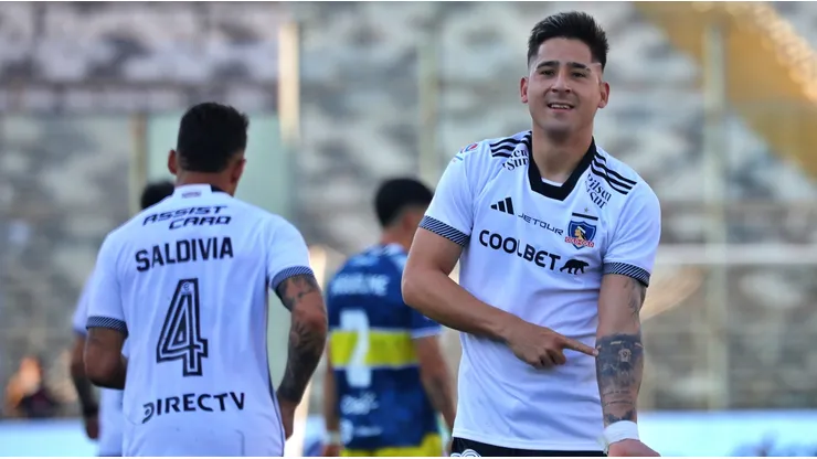 Guillermo Paiva marcó su primer gol con Colo Colo.