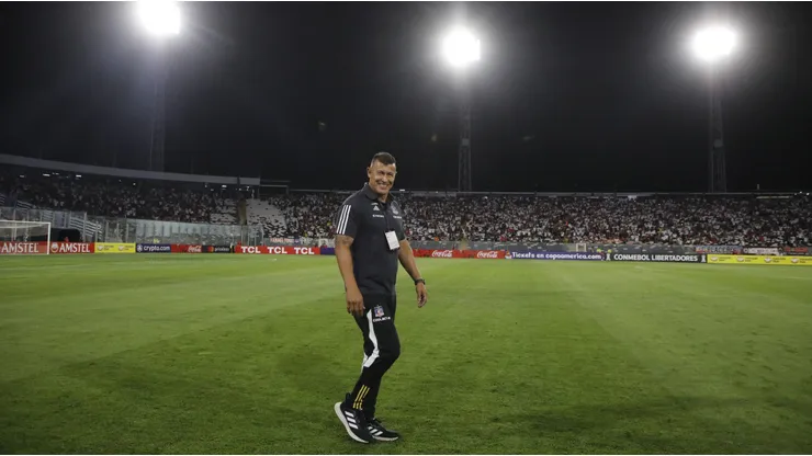 Almirón destaca avances y aprobación de la cancha del Monumental.