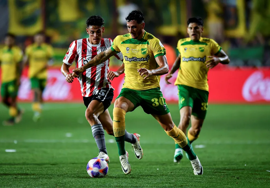 Gonzalo Castellani en su pasada etapa en Defensa y Justicia.