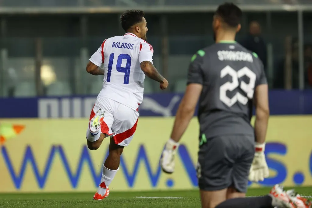 Bolados sumó minutos frente a Albania y Francia con La Roja | Foto:&nbsp;Carlos Parra Comunicaciones FFCh