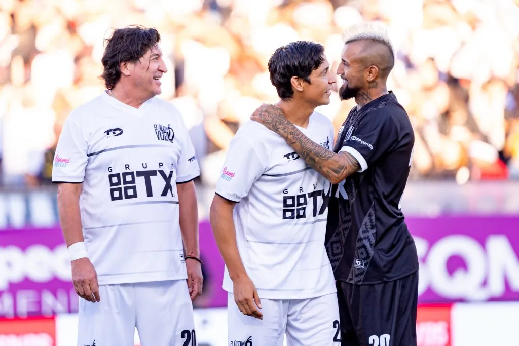 Iván Zamorano compartió con Matías Fernández y se enfrentó a Arturo Vidal