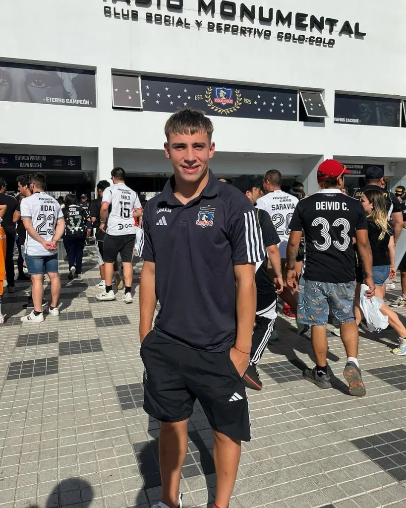 Fidel Tourn llega a reforzar el fútbol joven de Colo Colo