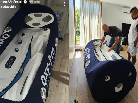 Arturo Vidal busca su mejor versión gracias a la tecnología