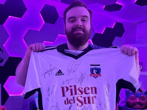 Ibai Llanos aparece con la camiseta de Colo Colo y las redes sociales estallan