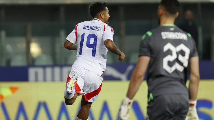 Marcos Bolados anotó un gol frente a Albania.