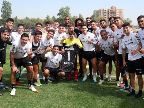 Hermoso gesto: El tremendo invitado que tuvo Colo Colo en su vuelta a las prácticas