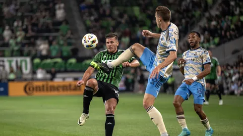 Rubio anota su primer gol con Austin FC en la MLS de Estados Unidos.