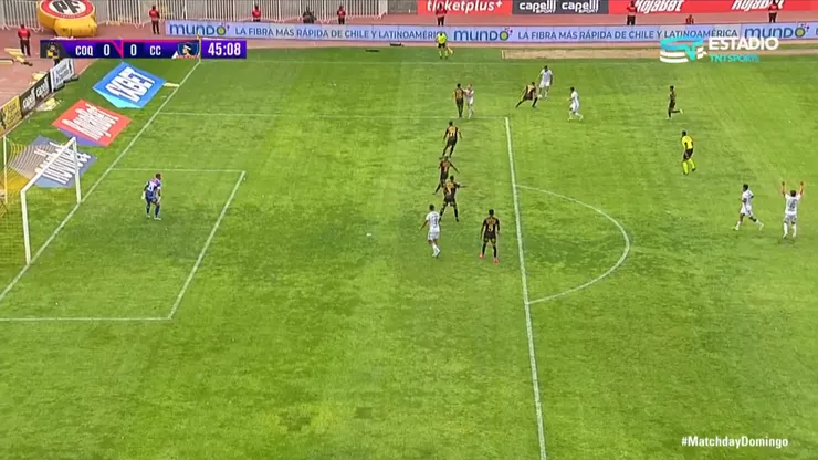 El polémico penal contra Opazo que no fue sancionado a Colo Colo.